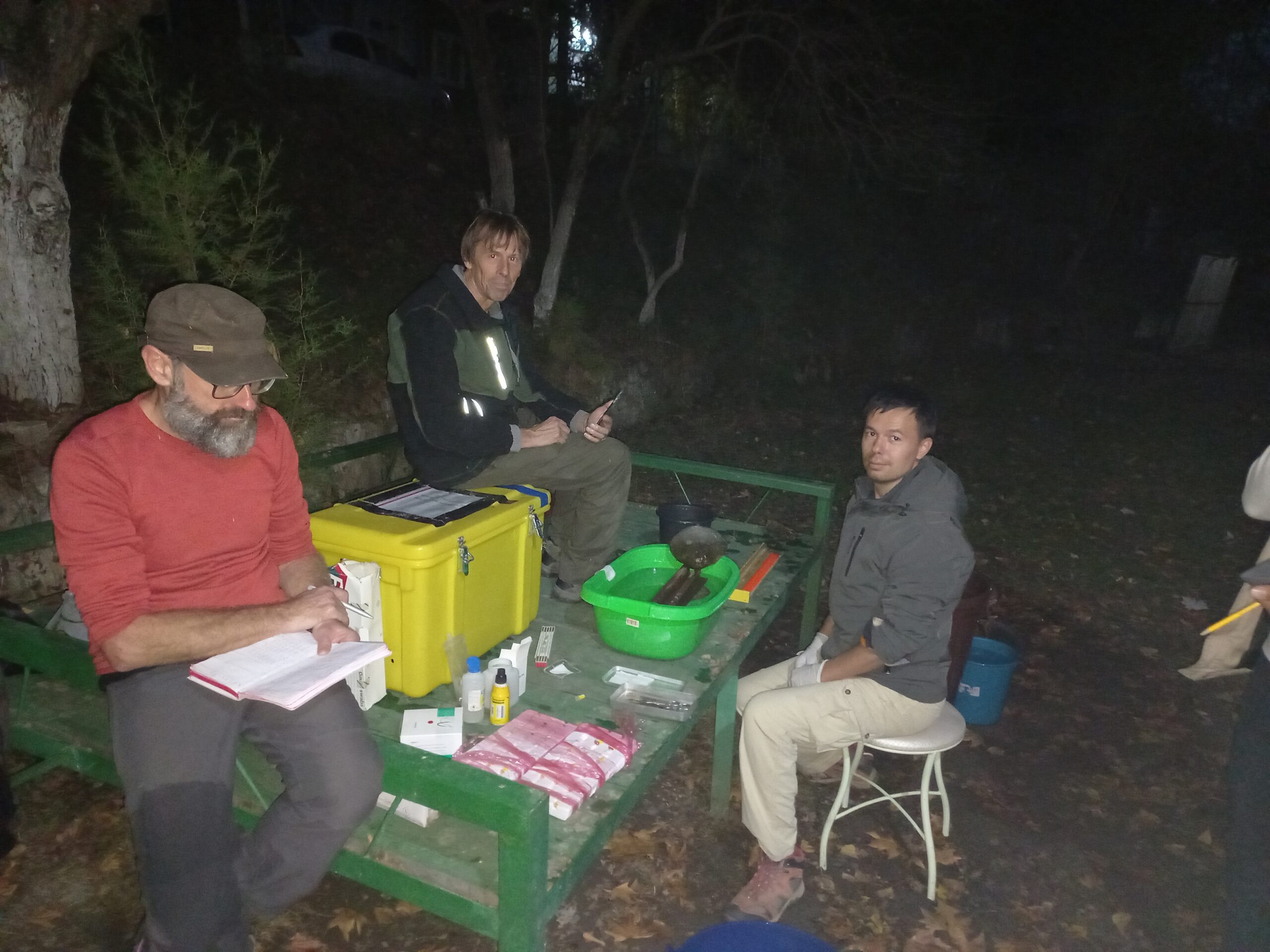 Tagging into the late hours.