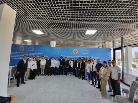 Presentation of the Hydro4U project at an international conference in Kazakhstan
