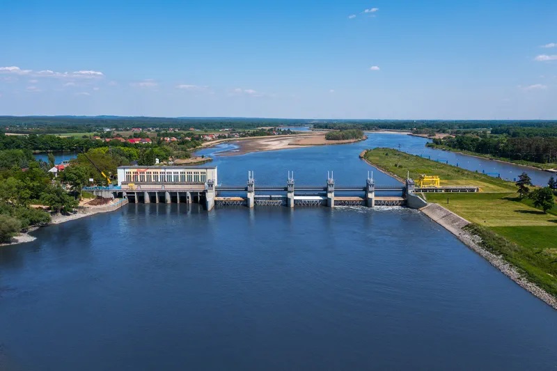 General Overview of the Wały Śląskie hydroelectric power plant © TAURON